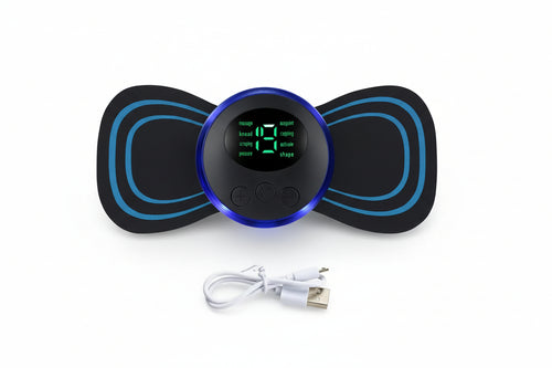 EMS Electric Neck Massager Muscle Massage Stimulator Low Frequency Instrument Back Cervical Calf Patches Joints Relief Body